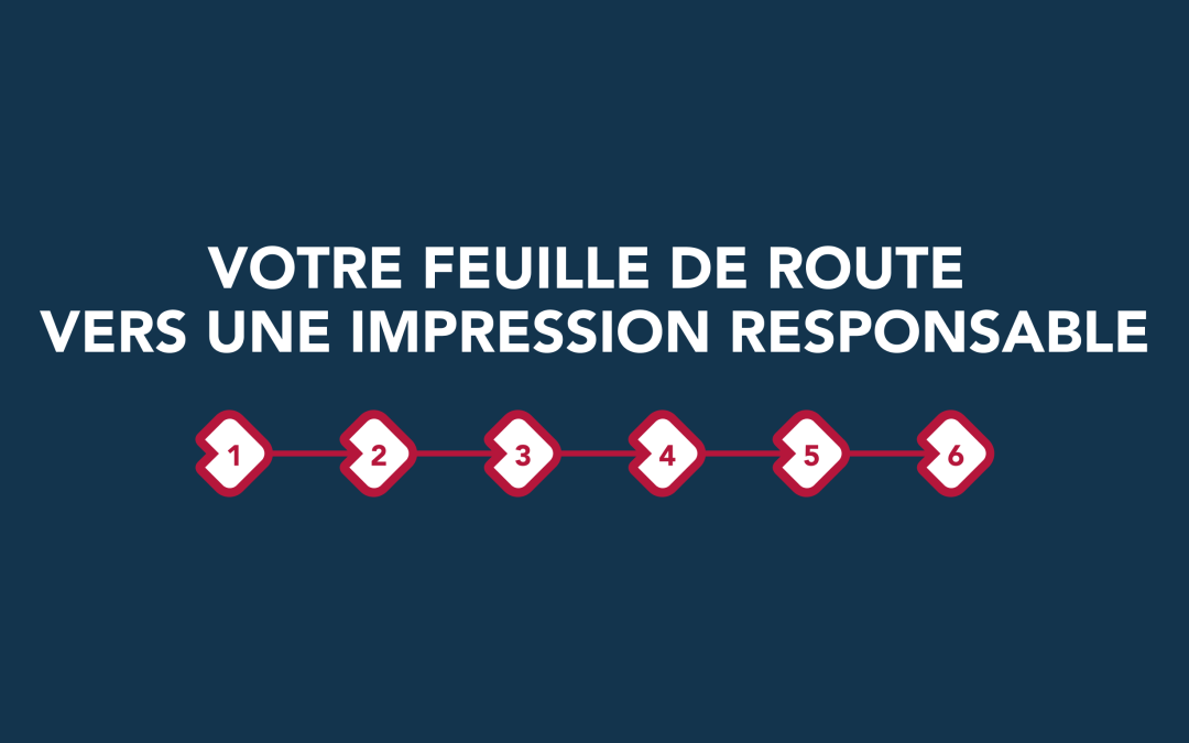 Impression écologique : 6 étapes pour réussir la transition