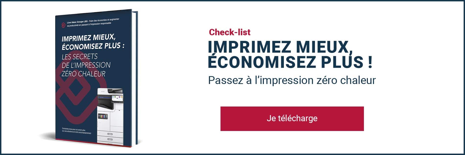 Télécharger le guide sur l'impression zéro chaleur
