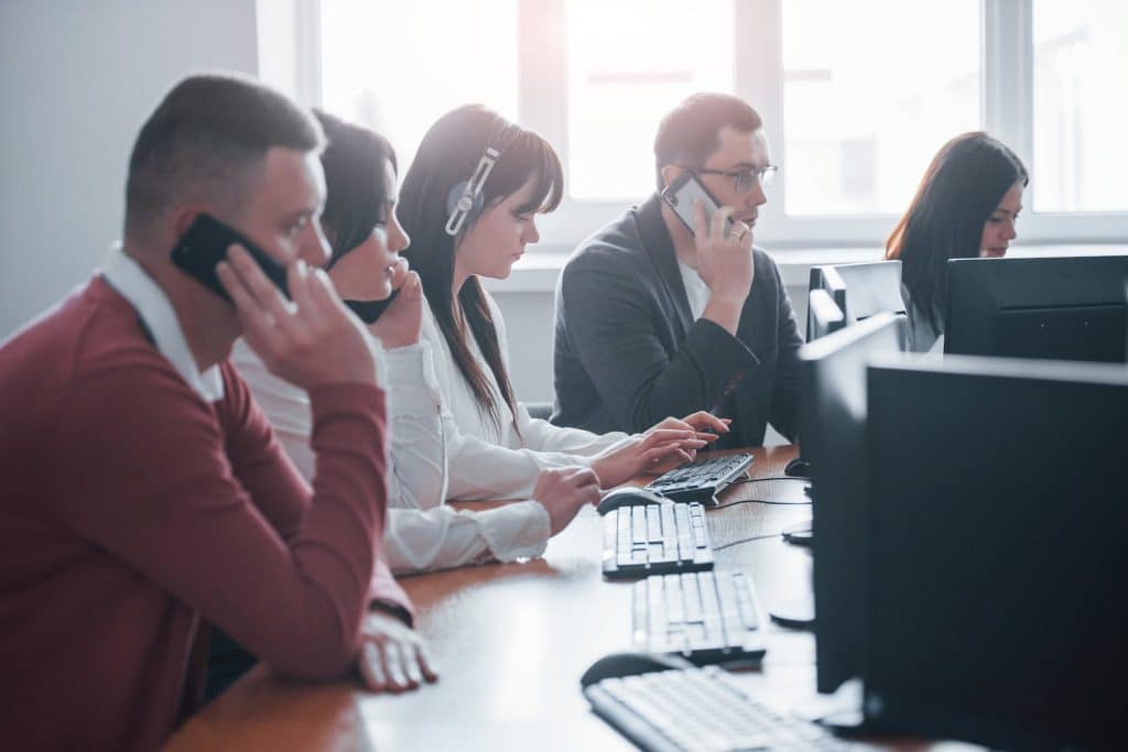 Accueil téléphonique en entreprise
