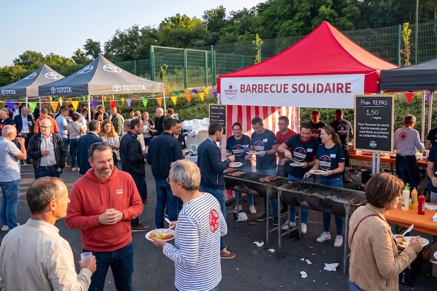 Barbecue solidaire